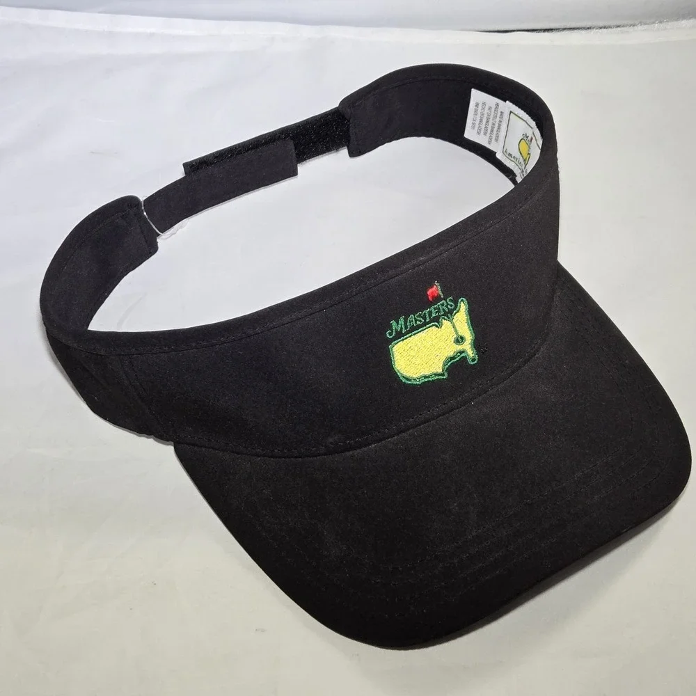 Masters Tournament Golf‎ Visor Black American Needle Augusta National Adjustable